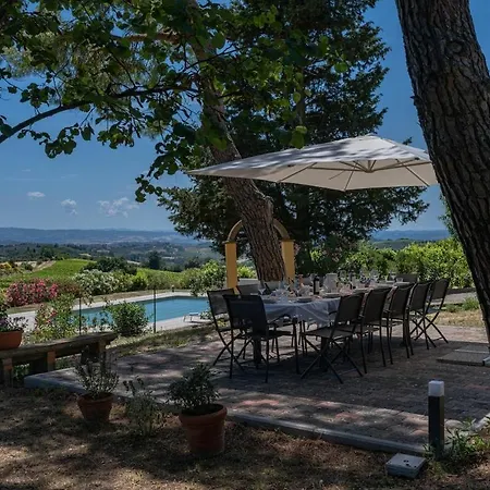 Podere Ulivello With Pool * 蒙特斯佩尔托利